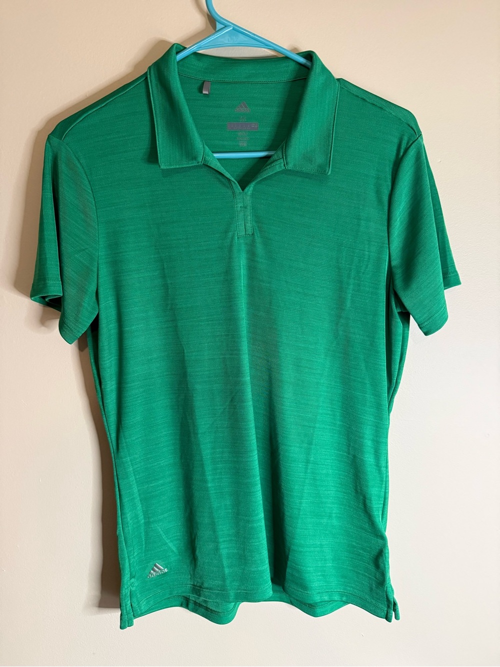 Adidas Women's Green Golf Polo